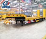 3 Axle Extendable Low Bed Semi/Truck Trailers with 11.00r20 12r22.5 315 385