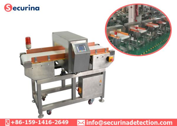 Buy cheap Auto Industrial Metal Detector Conveyor Sound / Light Alarm Food Processing Inspection from wholesalers