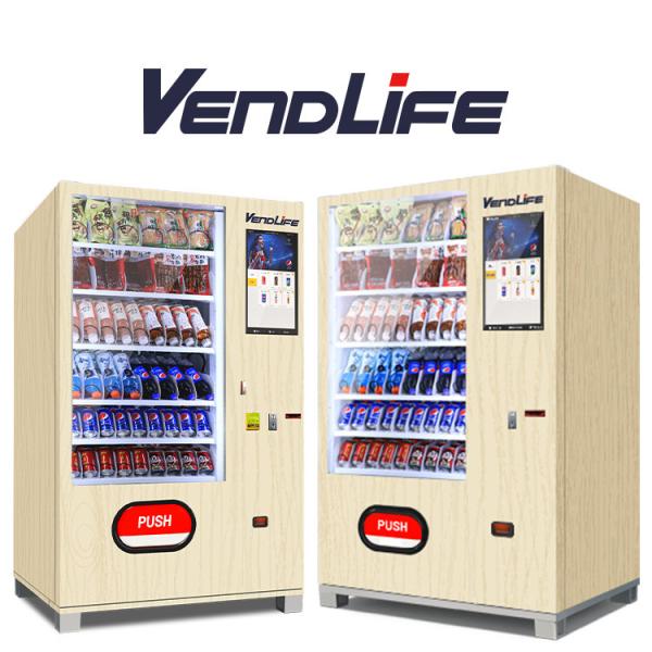 Buy cheap Customized automat Vendlife vending machine for foods and drinks bank airport station selling equipment from wholesalers