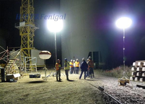 Buy cheap 600w Glare Free Balloon Light LED Work Tripod Lighthouse 80000lm from wholesalers