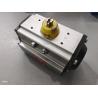 Buy cheap 90 ANGLE Aluminum Pneumatic Rotary Actuator double acting and single acting actuator from wholesalers