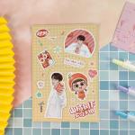Electrostatic 3D Puffy Stickers PVC Label Sticker for Advertising Gifts