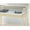 Buy cheap Commercial Jewelry Store Showcases Wall Hung Type Champagne Golden from wholesalers