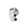 Buy cheap Glass Sliding Door Seriers Localizer GL-006, stainless steel 304, finishing satin, for bathroom door from wholesalers
