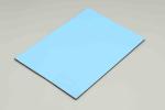 Buy cheap Sky Blue Indoor Acp Sheet Building Decoration 4MM Outside Wall Cladding 48in X from wholesalers