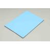 Buy cheap Sky Blue Indoor Acp Sheet Building Decoration 4MM Outside Wall Cladding 48in X 96in from wholesalers