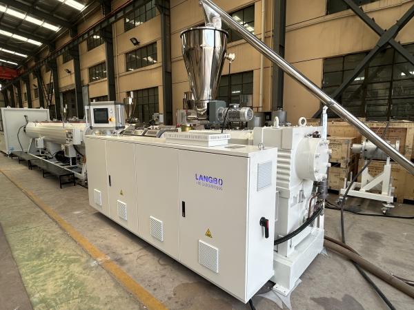 Buy cheap 50-200mm Plastic Electrical Conduit Extrusion Line PVC/UPVC Pipe Extrusion Line from wholesalers