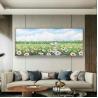 Buy cheap Abstract Palette Knife Oil Painting For Living Room Wall Art from wholesalers