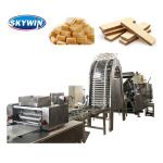 Automatic PLC Control 304 Stainless Steel Wafer Biscuit Production Line