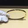 Buy cheap Jewelry 18K Gold Bracelet , Thin Love Personalized Gold Necklace Small Model from wholesalers