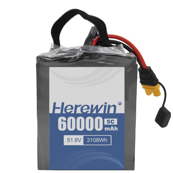 Herewin Semi-Solid State Battery 14S2P 51.8V 60000mAh for Long-Lasting and High