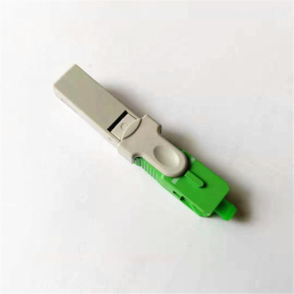 FTTH Field Terminated Optic Fiber SC Fast Connector 1260-1650nm Wavelength