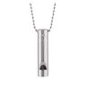 Buy cheap Safety Whistle Necklace, Whistle Pendant Necklace in Silver color, Bead Chain Necklace from wholesalers
