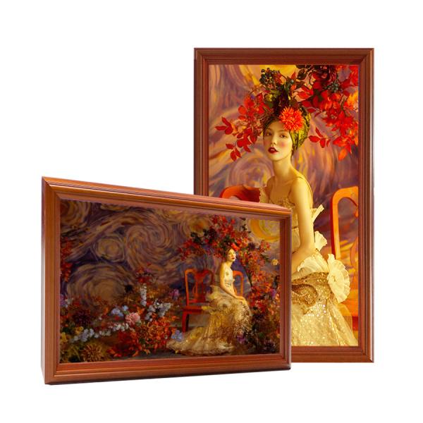21.5 Wall-mounted digital picture frame advertising player wall mounted digital