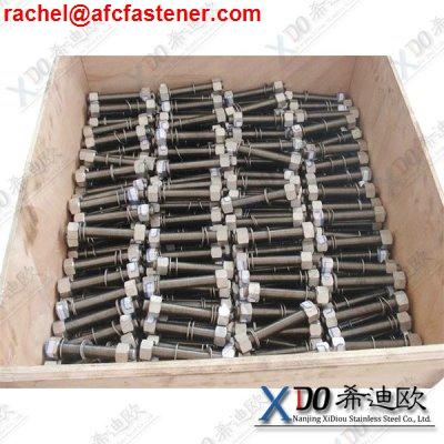 Buy cheap Monel400 stud bolt nickle copper alloy from wholesalers