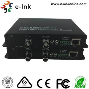 Buy cheap SD/HD/3G-SDI + RS485/RS422/RS232 Data + 10/100M Ethernet over Fiber Converter from wholesalers