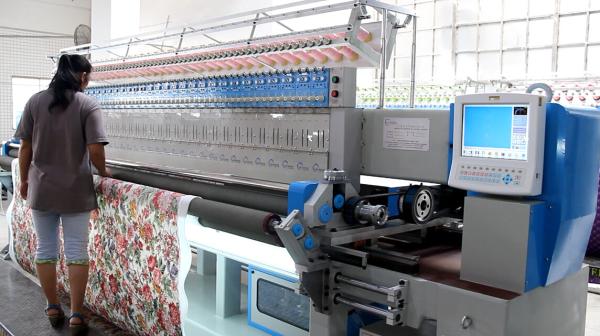 Blankets and Quilts Industrial Embroidery Machines for making 3.2 Meters