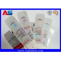 Buy cheap 250g Peptide Powder 10ml Vial Boxes Custom Printing Waterproof product