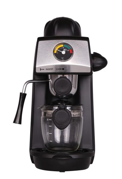 Buy cheap 220V Steam Coffee Machines 4 Cups Black CRM2002 For Household from wholesalers