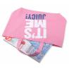 Buy cheap Pink Printed Canvas Tote Bags Ladies Cotton Handbags for Ladies Supermarket from wholesalers