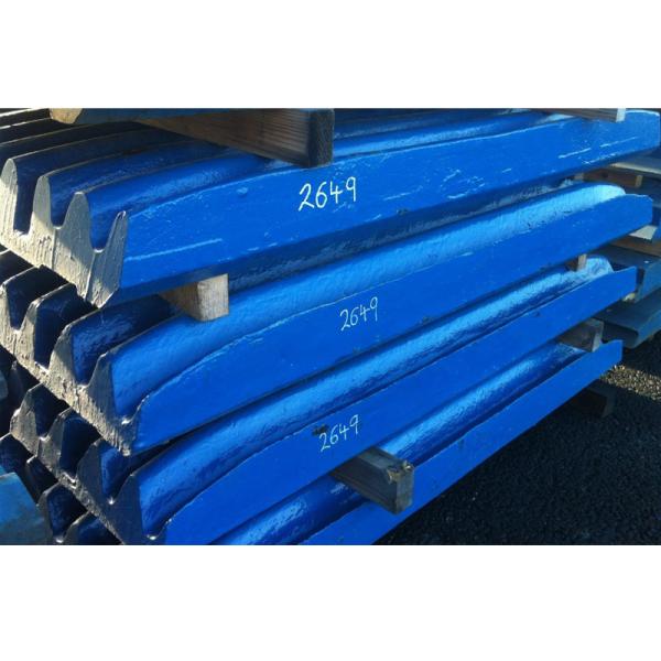 Pegson Super Tooth Jaw Plate manganese jaw liners replacement jaw crusher parts