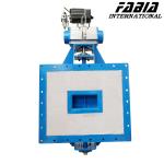 High Pressure High Temperature Flue Gas Butterfly Valve Carbon Steel Pneumatic