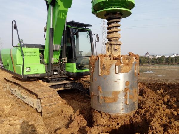 Buy cheap Hydraulic Bored Rotary Drilling Rig Piling Machine KR50A Max Depth 24m from wholesalers