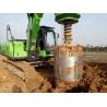 Buy cheap Hydraulic Bored Rotary Drilling Rig Piling Machine KR50A Max Depth 24m from wholesalers