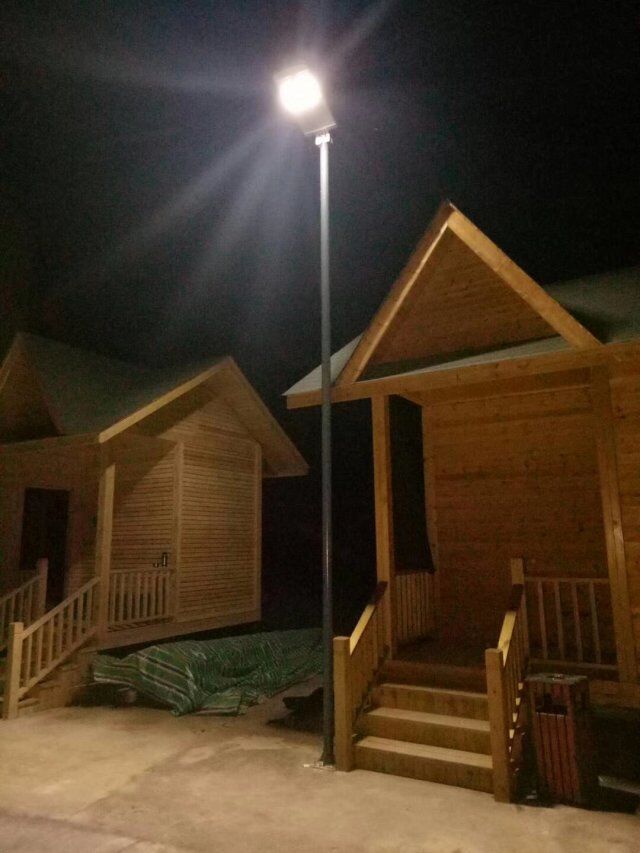 LED solar street light