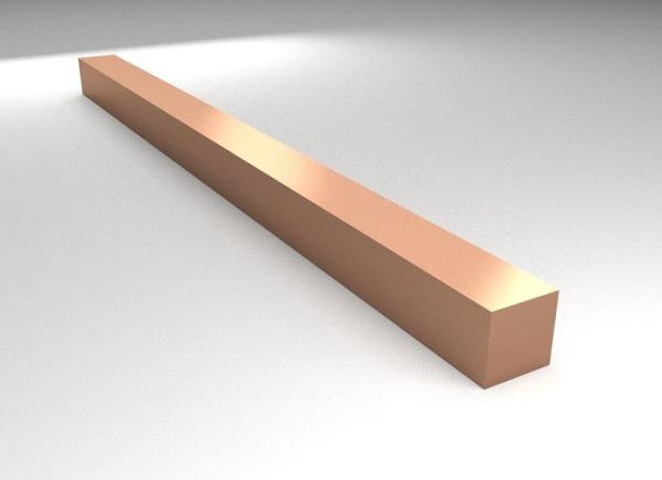Buy cheap China Manufacturer High Purity Copper Steel Bar 1/8/ 1/4/ 1/2/ 1/16 1000-6000mm Length Customized from wholesalers