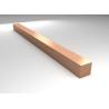Buy cheap 1-500mm Copper Steel Bar Polished Surface Finish High Purity 99.7% from wholesalers