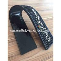 Buy cheap Customize Logo Rectangle Soft PVC Pub Silicone Bar Mat Rubber Top Table Mats product