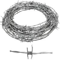 Buy cheap Heavy Coated Galvanized High Strength Reverse Twisted Barbed Wire Fence Wire product