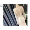 Buy cheap Deep V Neck Mermaid Style Prom Dress / Long Sleeve See Ivory Lace Evening Gown from wholesalers