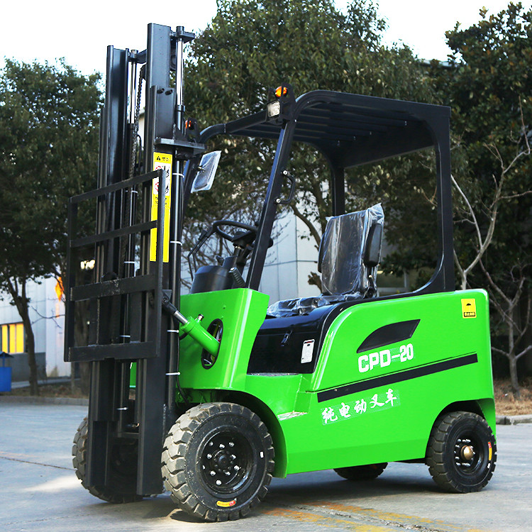 1.5Ton Load Wheel Forklift Electric Warehouse Lifting Device Semi Electric Walkie Stacker Forklift