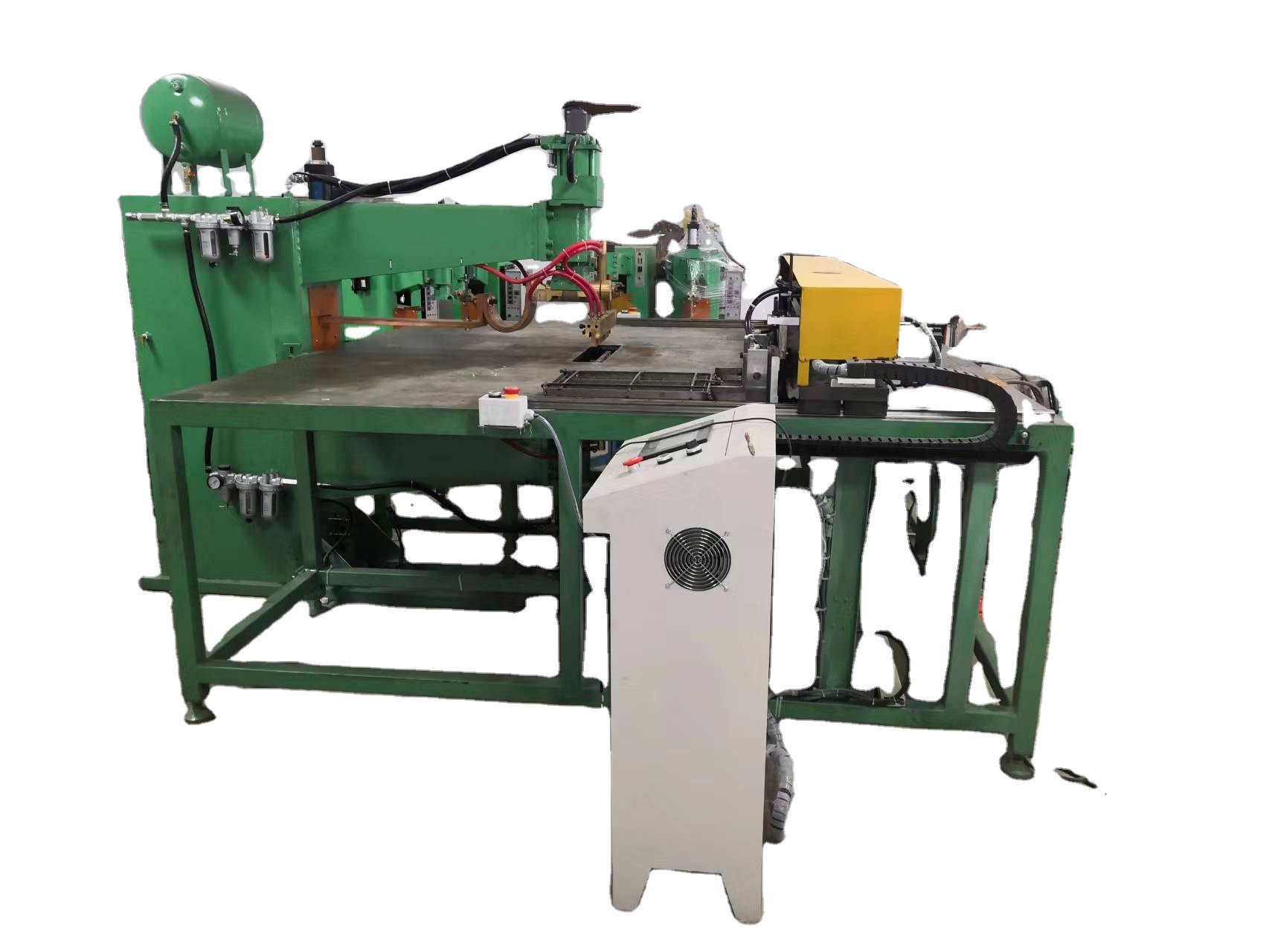 Custom Welded Mesh XY Axis Automatic Welding Machine High Speed Pneumatic Spot Welder