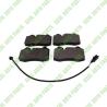Buy cheap For Maserati GranTurismo Rear Brake Pads Set OEM 673010323 from wholesalers