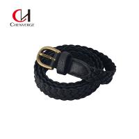 Buy cheap Cowhide Or PU Woven Braided Leather Belt With Soft Waist Anti Wear product