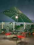 Aluminum Frame Garden Cantilever Parasol Umbrella Accept Customized OEM