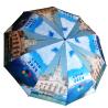 Buy cheap Waterproof Metal Ribs 8mm Shaft 3 Fold Automatic Umbrella from wholesalers