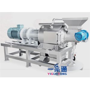 Buy cheap Tomato Sauce Strawberry Jam Industrial Juicer Machine / Apple Pulper Machine from wholesalers