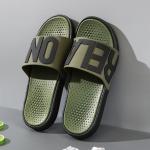 Latest Summer Mens Rubber Flip Flop PVC Simple LOGO Slipper
