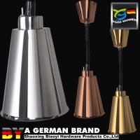 Buy cheap Copper Colored Cone Shape Heat Lamp Food Warmer Electric Decoration Light product