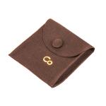 Portable Small Velvet Pouches For Jewelry , Button Locked Jewelry Gift Bags