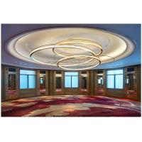 Buy cheap High End Places Round Gold Large Foyer Chandelier Customized Lighting Solutions product