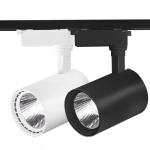 Aluminum Alloy COB Led Track Light Shop Focus 20 Watt Track Light