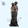 Buy cheap Life Size Bronze As One' Love Statue brass couple Romantic sculpture from wholesalers