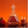 Buy cheap end Whisky Glass Bottle with Embossed Logo and Super Flint Glass Material from wholesalers