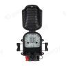 Buy cheap 4-Port Indoor Fiber Optic Distribution Box Black PP Box With Stainless Steel Accessories from wholesalers