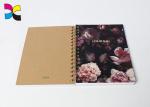 Art Paper Spiral Bound Coloring Books Fancy Customized Combination Lock Diary